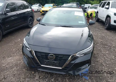 2021 Nissan Sentra Sr Xtronic Cvt из США, поврежденный, VIN 3N1AB8DV5MY252134